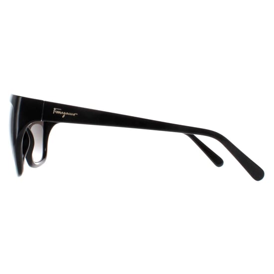 Salvatore Ferragamo Square Womens Black Grey Gradient SF1018S