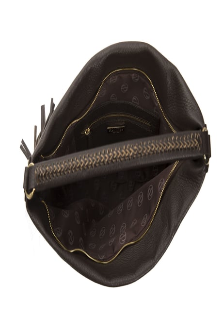 Pompei Donatella Brown Leather épaule pour femmes - Image 5