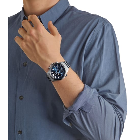 Casio Edifice Herren-Silberuhr ECB-30D-2AEF - Image 5