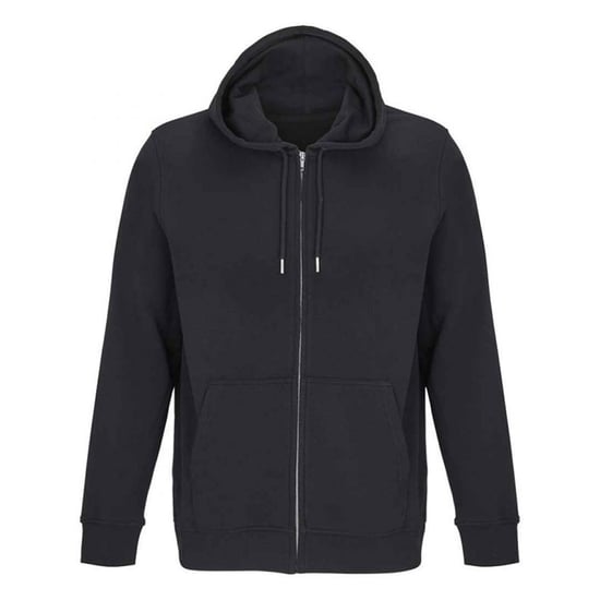 SOLS - "Calipso" Hoodie mit durchgehendem Reißverschluss für Herren/Damen Unisex (Schwarz) - Image 1