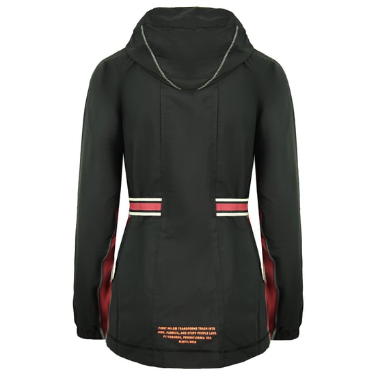 Puma x Erste Meile Langarm Reißverschluss auf schwarze Damen -Gürteljacke 519034 01 - Image 2