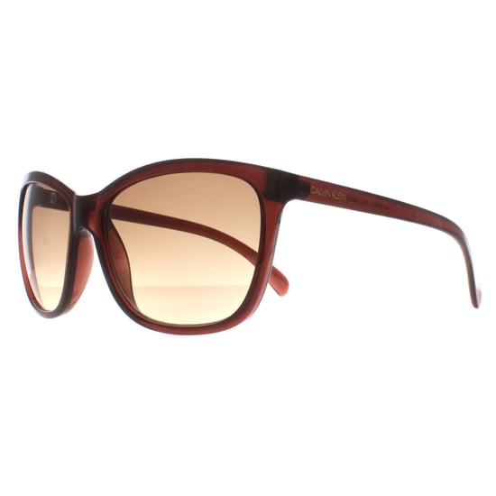 Calvin Klein Cat Eye Damen Milchig Braun Braun Farbverlauf CK19565S - Image 1
