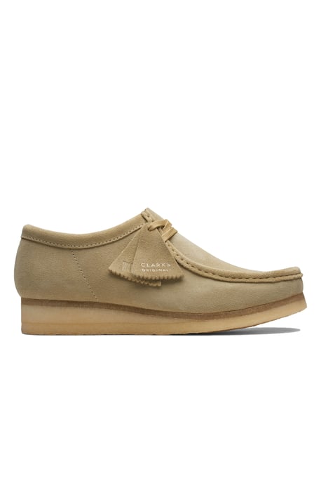 Clarks Originals Wallabee Schuh Ahorn Wildleder - Image 1