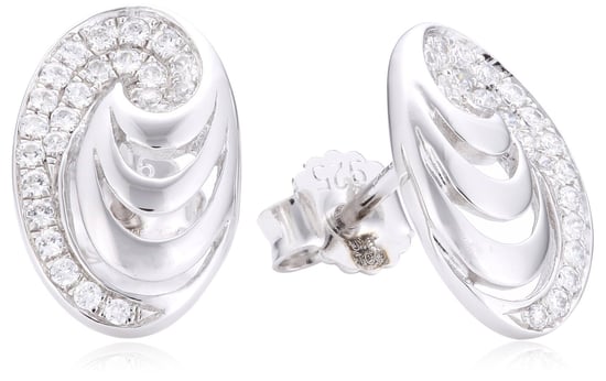 Orphelia Ohrstecker für Damen, 925 Sterlingsilber, Silber EAR-2088 - Image 1