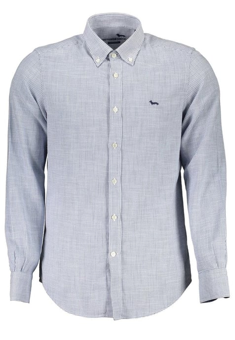 Harmont & Blaine Men's Light Blue Cotton Shirt