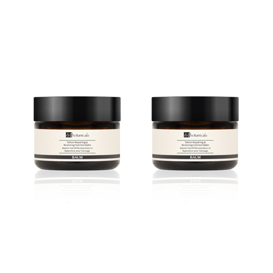 Dr Botanicals Tattoo Balsam 50ml Twin Wert Einsparungen Pack - Image 1