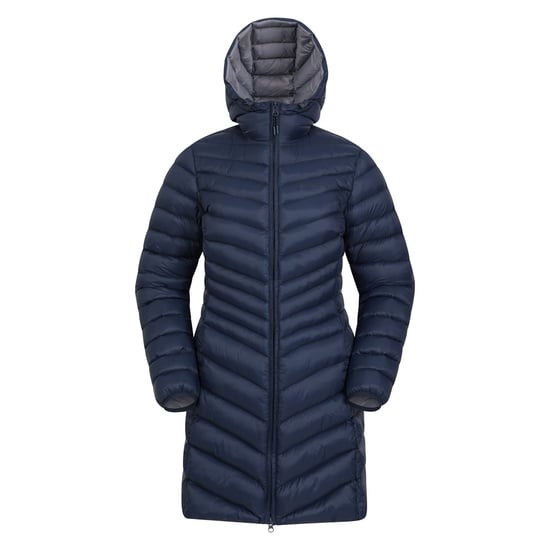 Mountain Warehouse Damen/Damen Florence Lange Gepolsterte Jacke (Navy) - Image 1