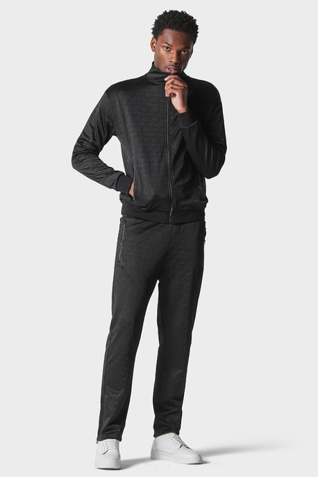 Niram Jet Black Jog Pants