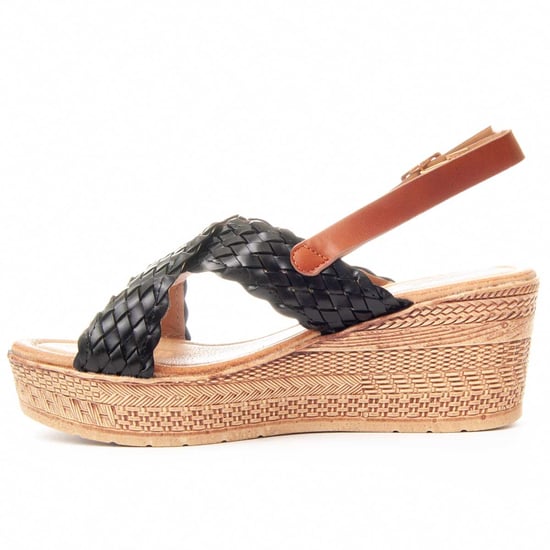 Montevita Wedge-Sandale Sandsum28 in Schwarz - Image 5