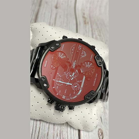 Diesel DZ7395 Mr Daddy 2.0 Black Stainless Steel Men's Watch