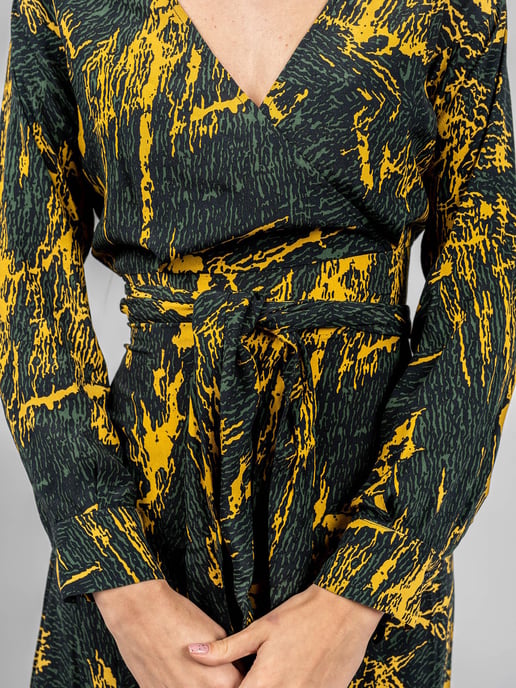 Pinko Dress Utilizzare Woman's Yellow