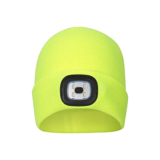 Mountain Warehouse - "Highlands" Beanie mit Lampe für Herren (Limone) - Image 6
