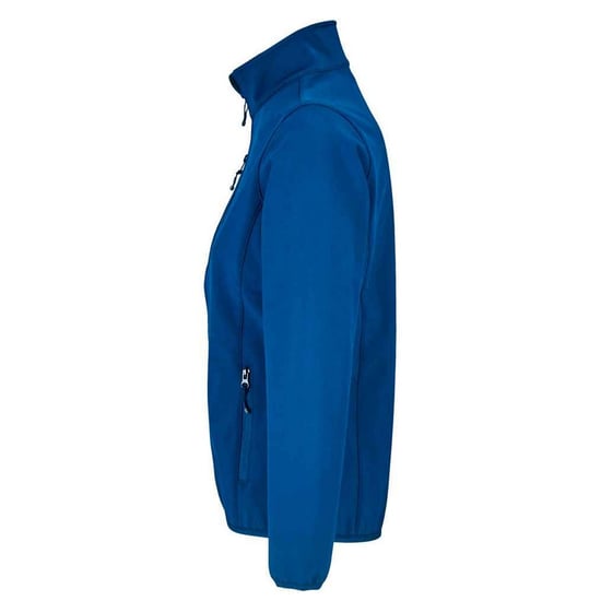 SOLS Womens/Ladies Falcon Softshell Recycled Soft Shell Jacket (Königsblau) - Image 2