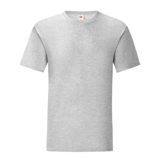 Fruit of the Loom - "Iconic 150" T-Shirt für Herren (Grau meliert) - Image 2