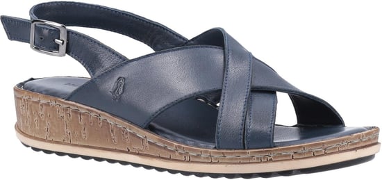 Hush Puppies Elena Cross Over Wedge Sandale Femme - Image 1