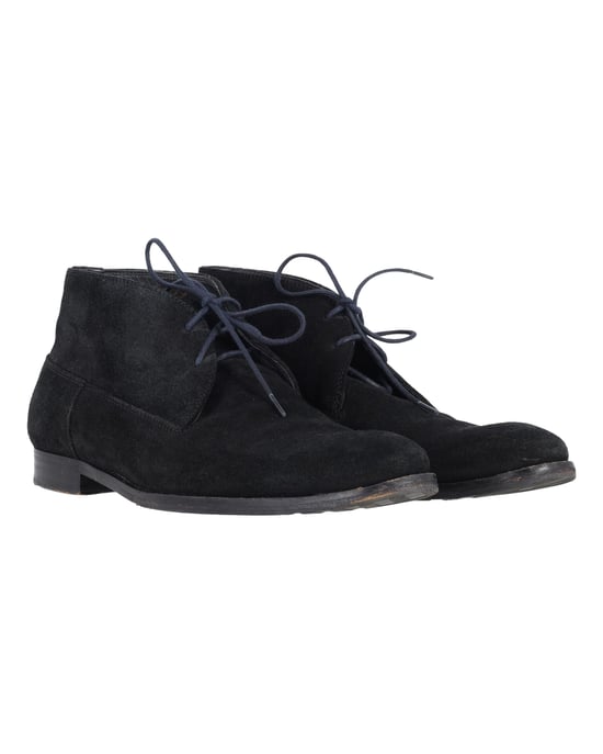 Hugo Boss Desert Schnürstiefeletten aus schwarzem Wildleder - Image 3