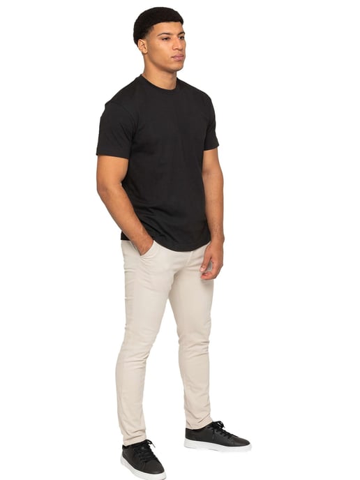 Enzo Herren Slim Fit Stretch Chinos - Image 5