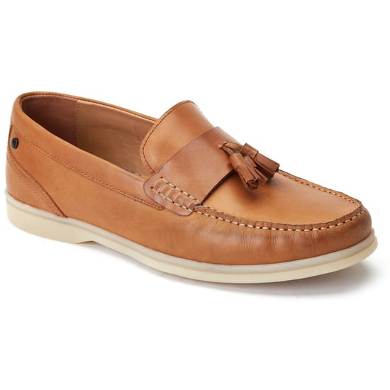 Base London Bonito Herren Mokassins aus gebranntem Tan-Leder - Image 1