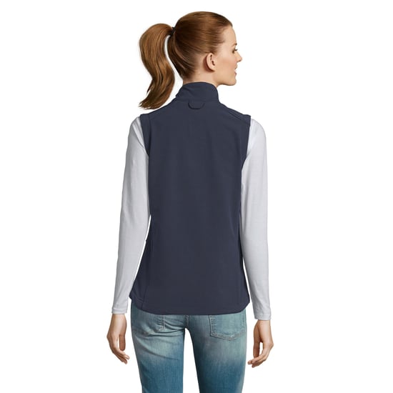 SOLS Womens/Ladies Rallye Soft Shell Bodywarmer Jacke (French Navy) - Image 4