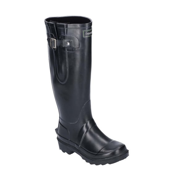 Cotswold Womens/Ladies Windsor Tall Wellington Boot (Schwarz) - Image 1
