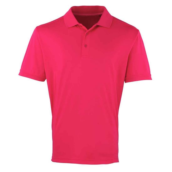 Premier - "Coolchecker" Poloshirt für Herren (Leuchtend Pink) - Image 1