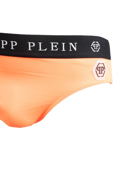 Philipp Plein Badehose Herren orange - Image 4