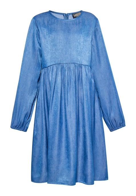 Dreimaster Kleid Mädchen (Kids) hellblauer Denim - Image 1