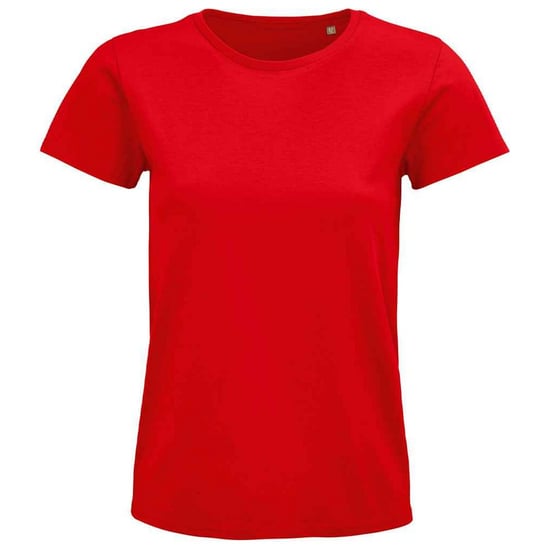 SOLS - "Pioneer" T-Shirt Baumwolle aus biologischem Anbau für Damen (Rot) - Image 1