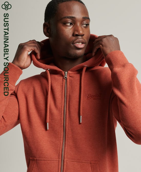 Superdry Organic Cotton Vintage Logo Zip Hoodie
