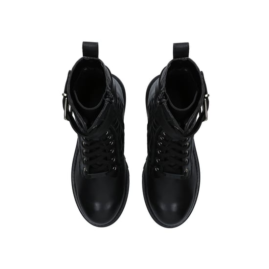 Kurt Geiger London Leather Kgl South Quilted Lace Up Boots