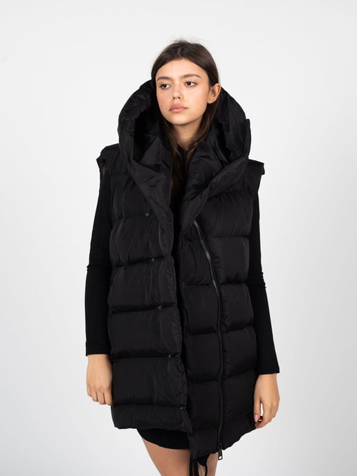 La Haine Inside Us Weste Down Vest Unisex Damen schwarz - Image 3