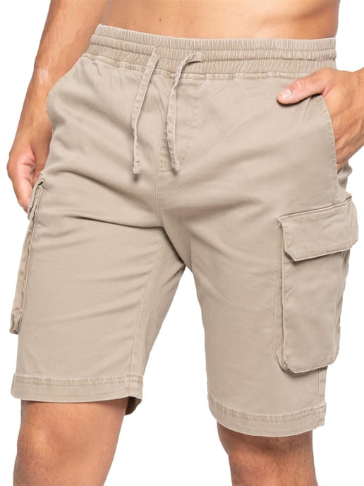 Enzo | Herren Cargo Shorts - Beige - Image 1