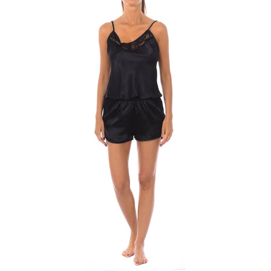 Women's 2200 round neck suspender pajamas