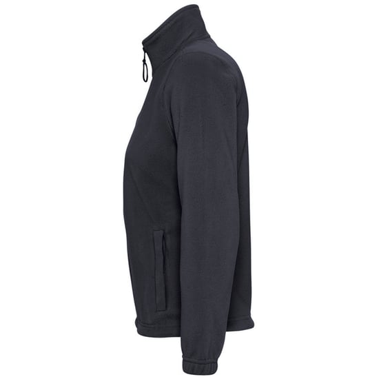 SOLS Womens/Ladies North Full Zip Fleece Jacket (Holzkohle) - Image 3