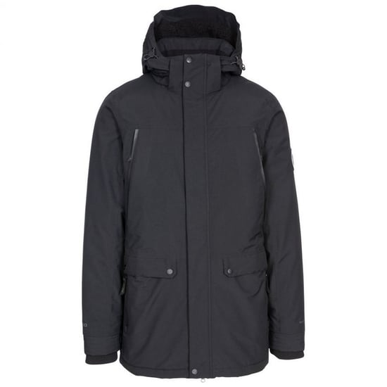 Trespass Mens Harris Waterproof Jacket (Black)
