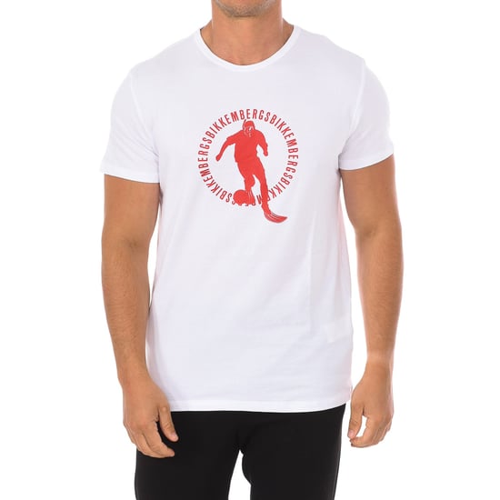 PUPINO Herren-Kurzarm-Rundhals-T-Shirt BKK1MTS02 - Image 1
