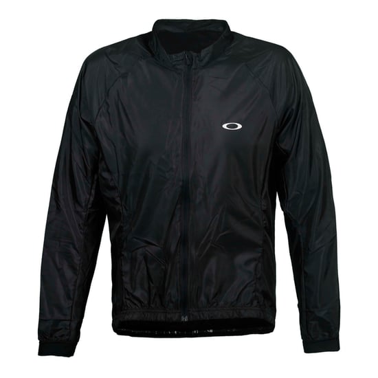 Oakley Jawbreaker Road Jersey Cycling Lightweight Jacket Black - Mens