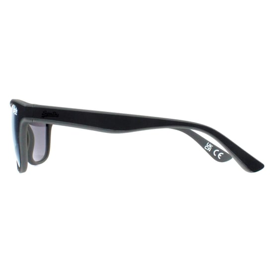 Superdry Square Mens Matte Black Grey Purple Flash Mirror Rockstep