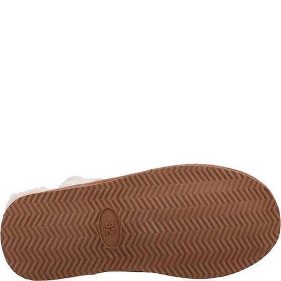 Hush Puppies Mädchen Ashlynn Wildleder Hausschuhe (Tan) - Image 3