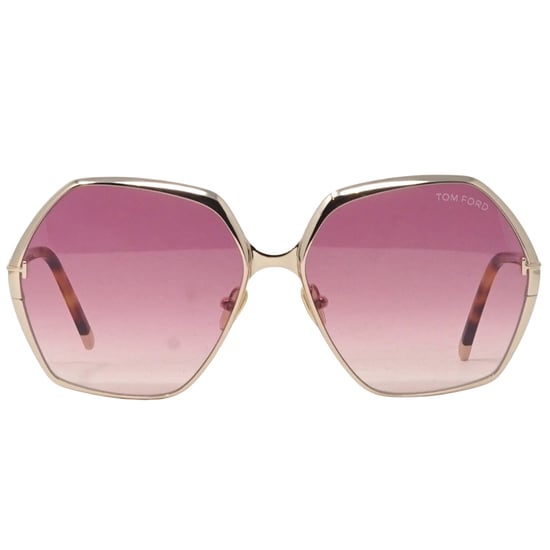 Tom Ford Fonda-02 FT0912 28T Gold Sonnenbrille - Image 1