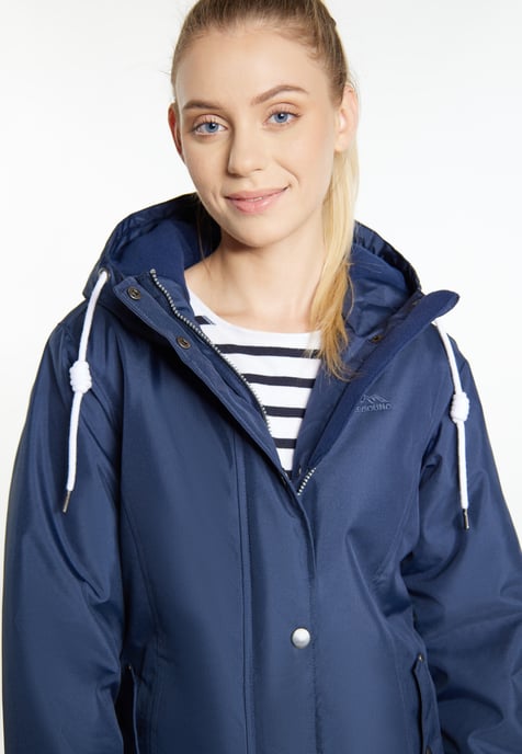 ICEBOUND Wattierte Jacke Damen Marine - Image 5