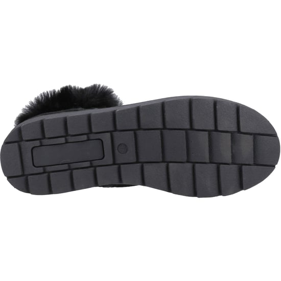 Hush Puppies Moira Wildleder Damen Schwarz Stiefel - Image 3
