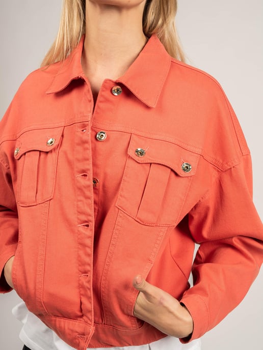 Patrizia Pepe Jacke Damen rot - Image 5