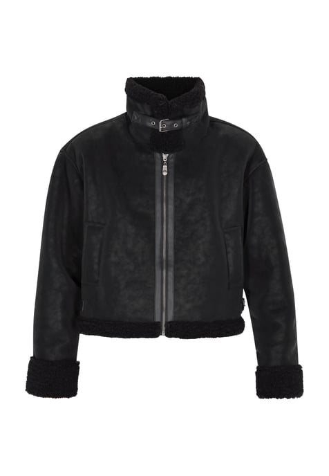 Dreimaster Jacke Damen schwarz - Image 1