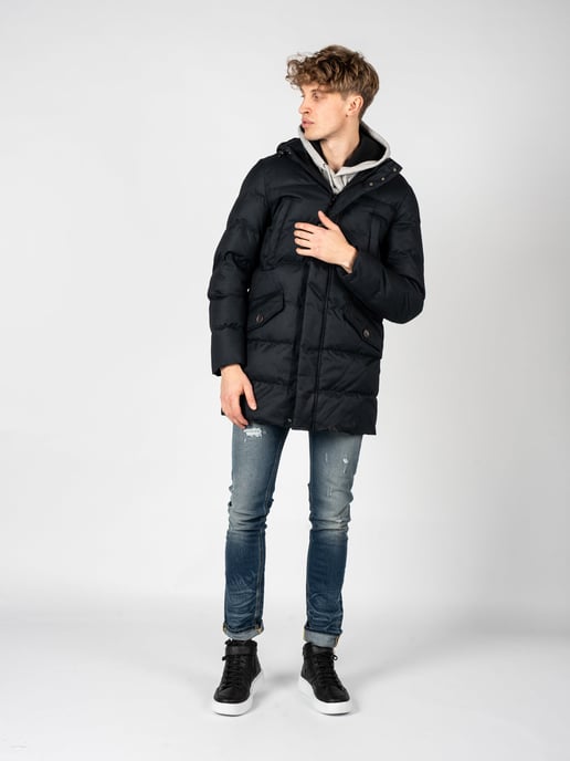 Geox Parka Levico Herren schwarz - Image 2