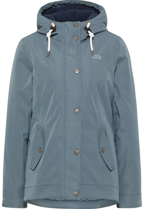 ICEBOUND Winterjacke Damen Blaugrau - Image 1