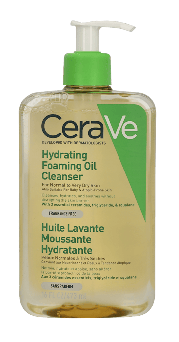 CeraVe Feuchtigkeitsspendender Schäumender Öreiniger 473 ml - Image 1