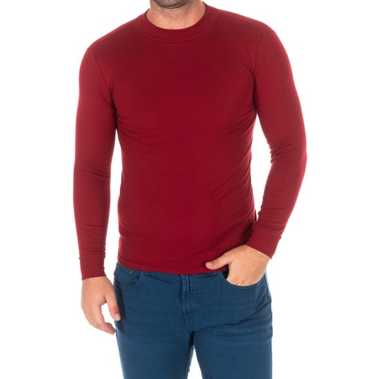 Men's long sleeve t-shirt with a medium high neck 1625-H