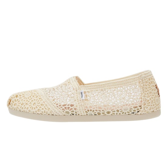 Toms Apargata Crochet Natural Espadrilles Damen Beige Sandale - Image 5