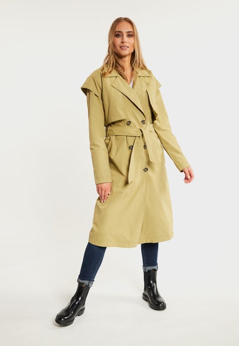 Dreimaster Trenchcoat Damen halloliv - Image 2